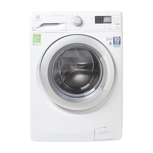Máy giặt ElectroluxEWF12853 8kg Vapour Care (Vapour Refresh - giặt giảm nhăn quần áo) chính hãng