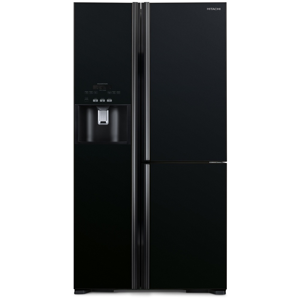 Tủ Lạnh Hitachi R-FM800GPGV2 651L GBK Ngăn Lấy Nước Ngoài màng lọc Nano Titanium, Công nghệ Inverter, Cảm biến nhiệt Eco.