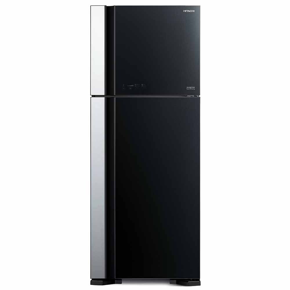 Tủ Lạnh Hitachi R-FG560PGV8 GBK 489L Cảm biến kép thông minh, Màng lọc Nano Titanium, Chuông báo rò rỉ khí lạnh