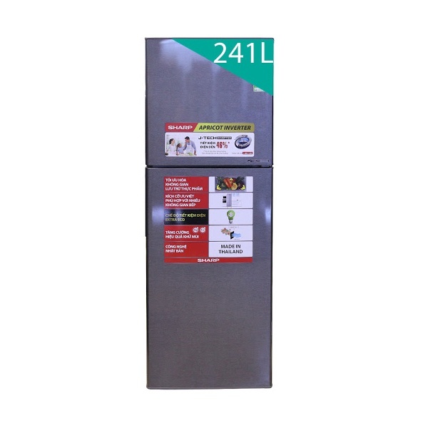 Tủ Lạnh SHARP Inverter 224 Lít SJ-X251E-DS (Loại O1A)