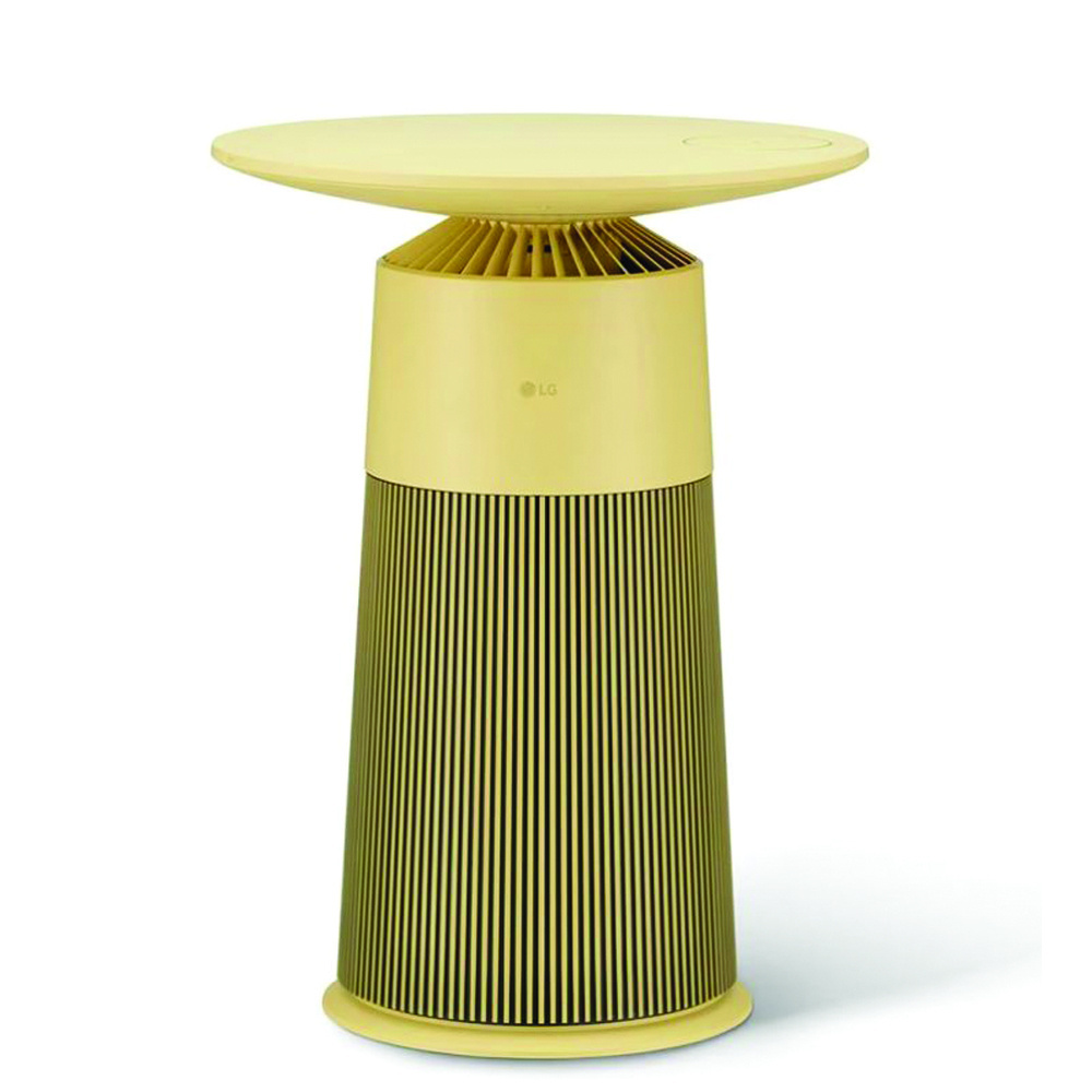 Máy lọc không khí LG PuriCare™ AeroFurniture Màu vàng | AS20GPYU0- Hỗ trợ sạc không dây