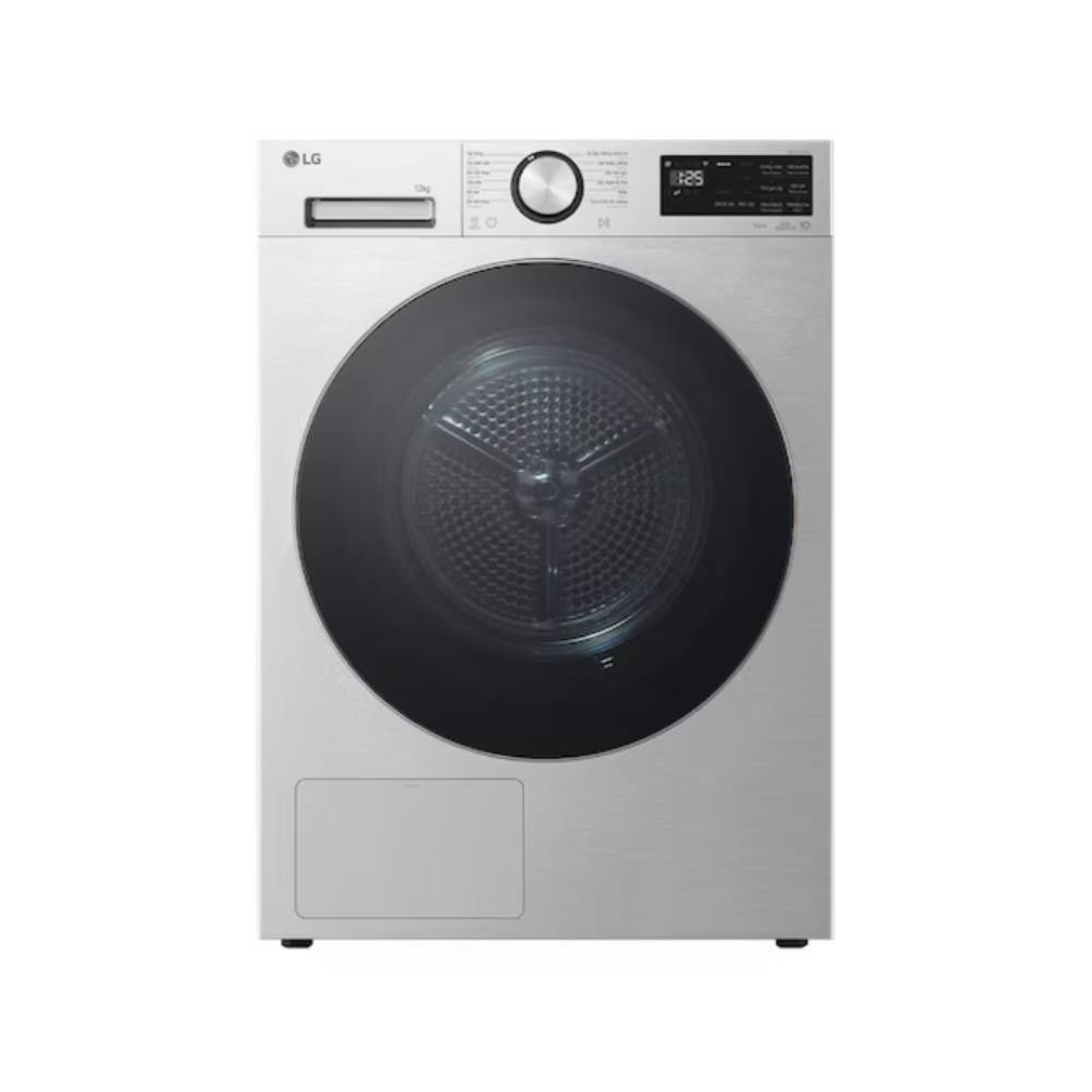 Máy sấy LG AI DUAL Inverter Heat Pump™ 12kg màu xám RX12VHP5S1