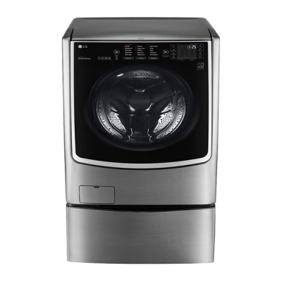 LG TWINWash™ Máy giặt sấy Inverter hai lồng 21kg&3kg F2721HTTV T2735NWLV (Giặt đồng thời 2 lồng giặt riêng biệt, Giặt hơi nước cao cấp TrueSteam™ giảm nhăn, diệt khuẩn, ngăn dị ứng)