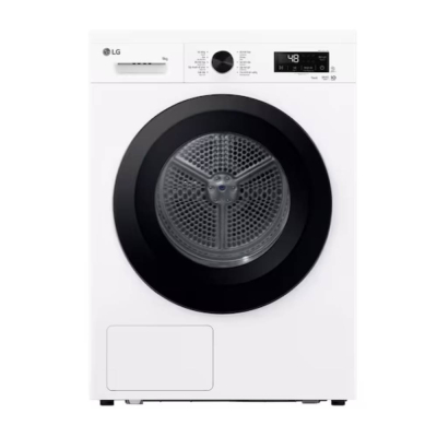 Máy sấy LG AI DUAL Inverter Heat Pump™ 9kg màu trắng RB09NHP5W